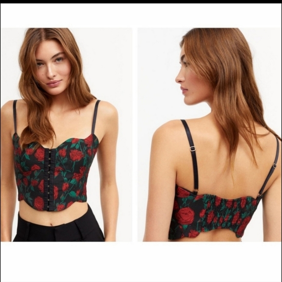 For Love and Lemons Rose Corset Top - Picture 4 of 13